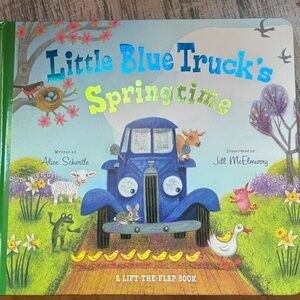Little Blue Truck's Springtime Lift-the-Flap Book